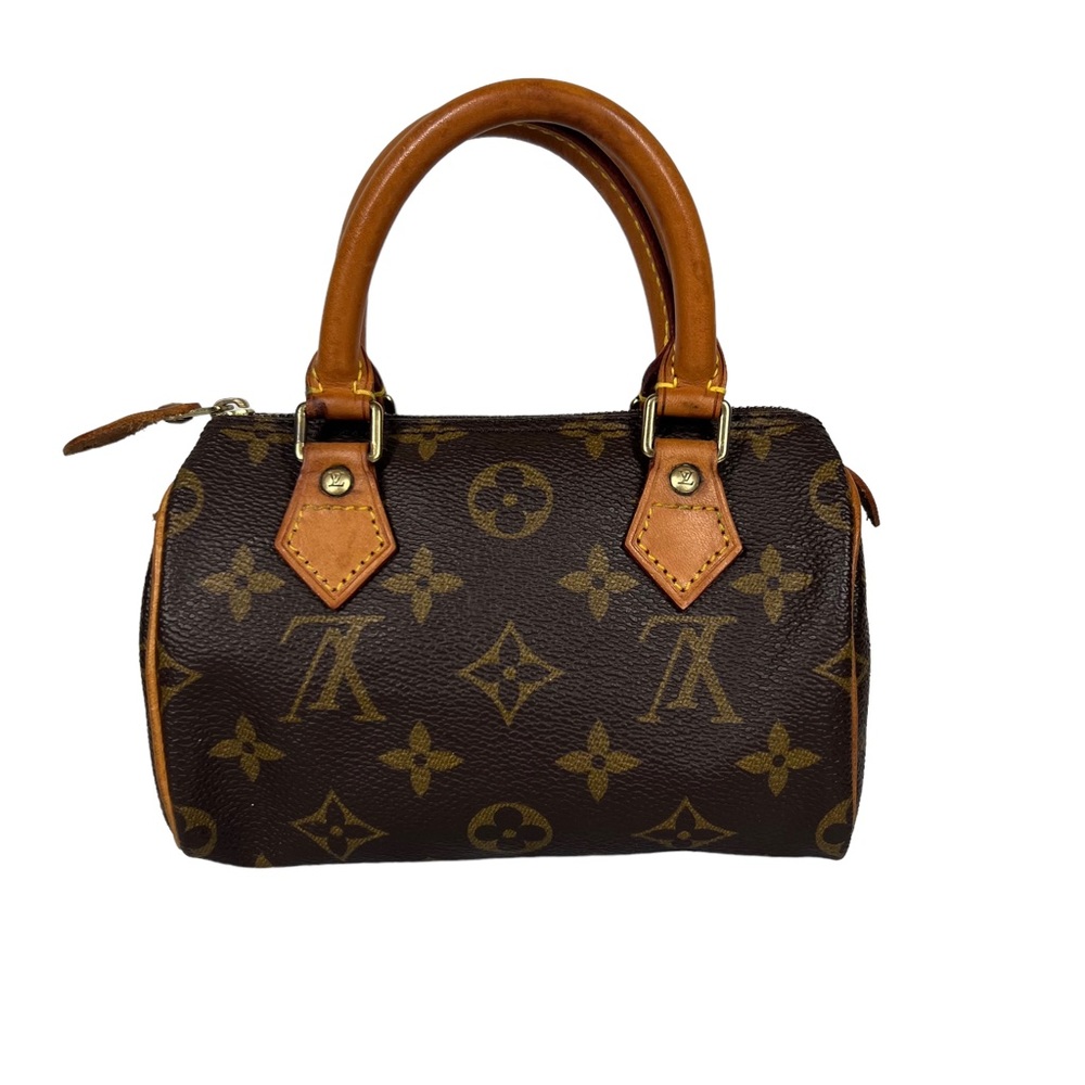 Louis Vuitton Vintage Nano Speedy Mini Monogram Crossbody Bag - Picture 3 of 13